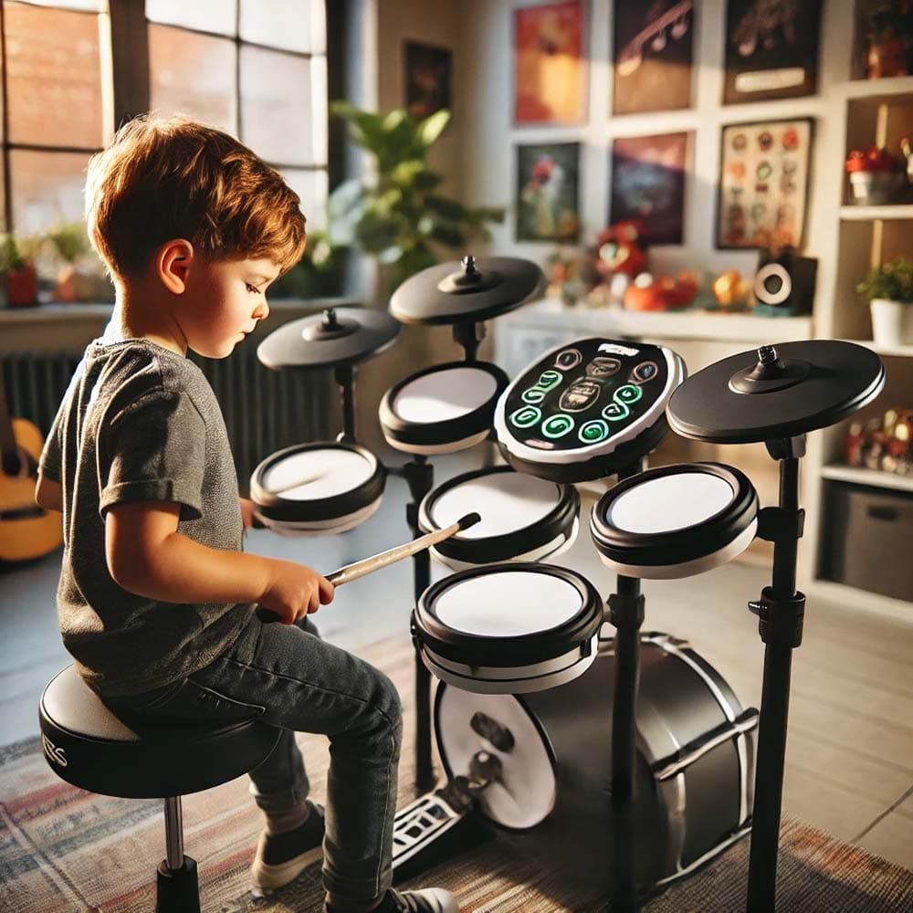 The Benefits of Playing Musical Instruments for Kids: Why Electronic Drums are a Great Choice