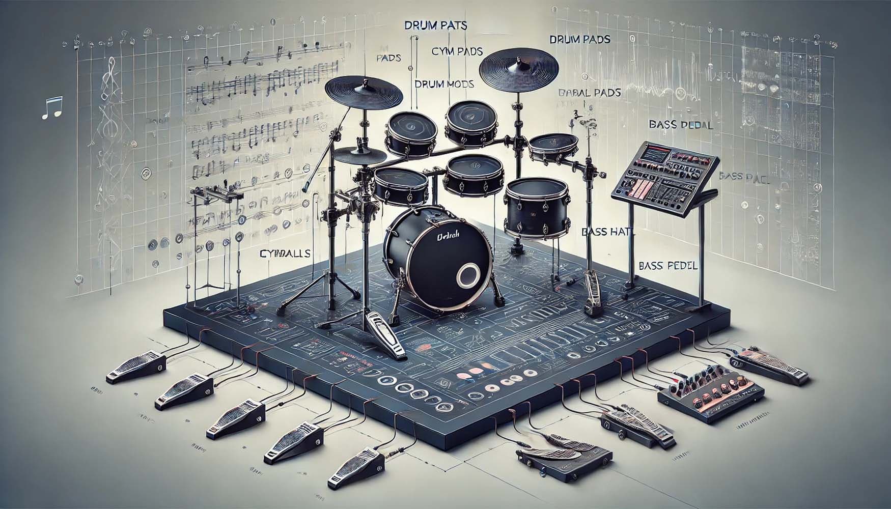 Exploring the Parts of an Electronic Drum Kit: A Beginner's Guide