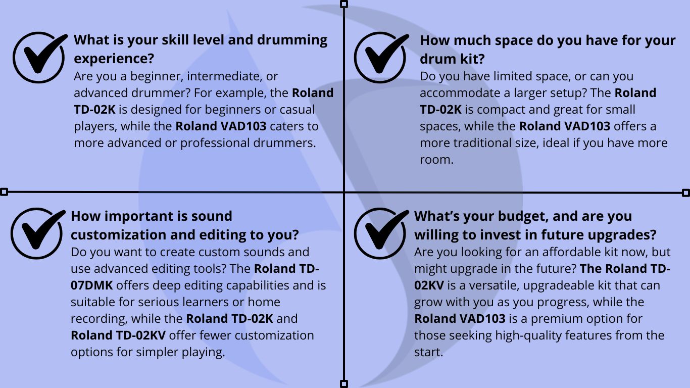 Best Roland Electronic Drum Kit for You